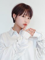 アイティー バイ アルバム 浦和店(IT by ALBUM)&nbsp;前髪カットショートおくれ毛ココアベージュ_F21263