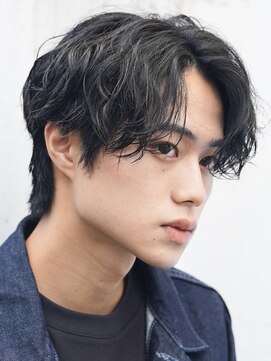 フィフス 渋谷(fifth) 渋谷波巻きツイストスパイラルシャドウルーズパーマツーブロック