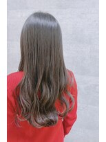 コワフュールトーリ フジグラン店(COIFFURE TORI)&nbsp;透明感オリーブブラウン×ゆる巻きロング