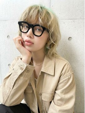 アッシュ 川口店(Ash) 髪質改善/透け感グレージュ/前髪パーマ/ハイライト/川口駅/川口