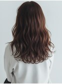 ゆる巻きパーマ/20代30代40代◎ロング/前髪あり/暗髪赤羽