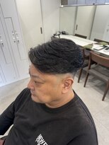 グルーマーズトウキョウ(GROOMER/S TOKYO)&nbsp;ラフカール/men's/メンズ/刈り上げセンターパート/神保町