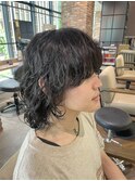 メンズロングパーマ