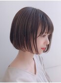 ストンボブ/ボブ/切りっぱなしボブ