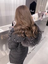 キング 京橋店(K!ng)&nbsp;韓国オルチャンレイヤーカットシースルーバングハッシュカット