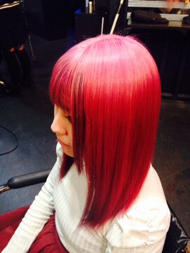 ゾーマ(ZOUMA) ハデハデピンク! 派手髪 V系好きにもオススメ