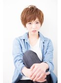 ナチュラル可愛いショートスタイル