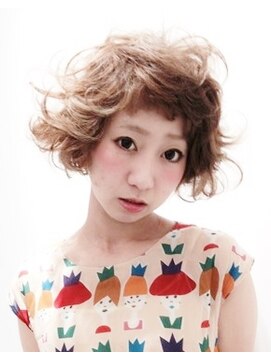 アドラーブル はなみずき店(adorable) 【adorable】スポンテニアス♪個性派ガーリーボブ