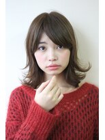 アユラ イオン八戸田向店(AyuRa)&nbsp;カジュアル切りっぱなしミディアム【イオン八戸田向】