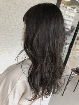 テラスヘア 新潟駅南(TERRACE hair) 透明感オリーブグレージュ(ブリーチなし)