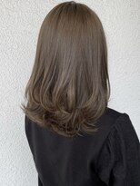 【ROULAND石川】柔らかく透けるシフォングレージュ