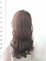 ジーナ 池袋(Zina)&nbsp;【Zina】イメチェン毛先パーマ耳かけ×フォギーベージュ