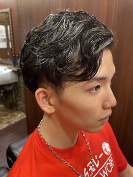 ヒロギンザ 青山店(HIRO GINZA) パーマかき上げヘア