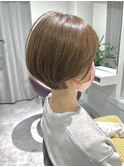 丸みショートボブ♪