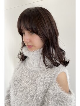 ユートゥイーズ つくば(U too e's) 《Utoo e's つくば美容室 》肌を綺麗に。ラベンダーグレージュ