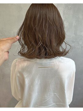 キチ(kichi.) [kichi.] ロブ×くすみベージュ