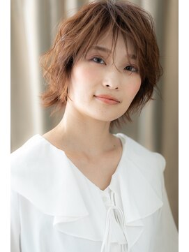 カバーヘアアンドスパ ブリス 浦和(COVER HAIR&SPA bliss) バリアージュくせ毛風外ハネボブウルフZ浦和20代30代40代