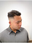 20代30代必見☆フェードハードパートサッパリイケメン