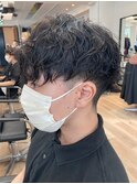 メンズマッシュパーマツイストスパイラルパーマニュアンスパーマ