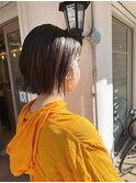 切りっぱなしボブ 外ハネボブ 【山崎】