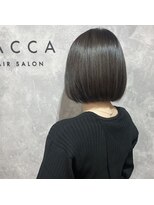 バッカ 横浜桜木町店(BACCA)&nbsp;ミニボブ/グレーアッシュ