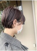 ブラウンショート ショートスタイル 艶髪 半個室