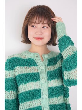 パール(PearL) 【PearL】ハイライトカラー×抜け感ボブ