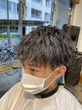 シエルヘアデザイン(CiEL Hair Design) ツーブロカット、ツイストスパイラル風セット
