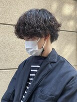 アンバー(Amber) メンズ波巻きパーマ