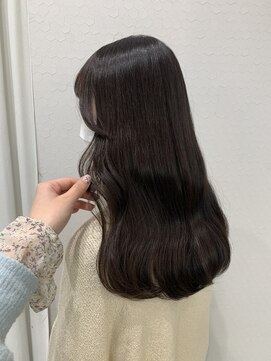 ボタン テンジン(VOTAN tenjin) チョコレートカラー/顔周りカット/韓国ヘア/天神