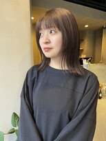 ヘアー アイス ルーチェ(HAIR ICI LUCE) グレージュカラーベージュカラーグレーベージュ/中西