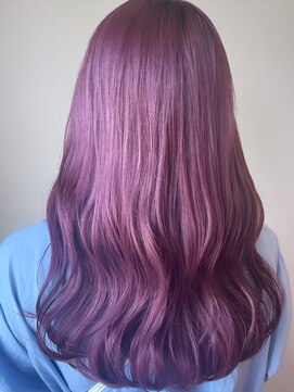 ヘアーアンドメイク ソファー 泉中央店(hair&make Sofa) ブリーチあり　ラベンダーピンク