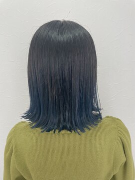 シエル 立川店(CIEL) 【CIEL×久光】ネイビーブルーグラデーション