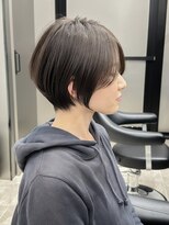 ハルキミナト ジャパン トウキョウ(HARUKI MINATO japan TOKYO)&nbsp;30代40代50代/丸みショート/クビレ/前髪あり/ブラウン/表参道