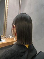 スイート ヘアデザイン(Suite HAIR DESIGN)&nbsp;髪質改善ストレート×タッセルボブ　【Ryoka 髪質改善】