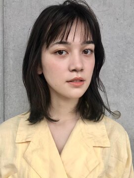 アンドレイ 表参道(andrey) 魅力倍増カール/セミディ/シアーカラー/姫カット/ダークアッシュ