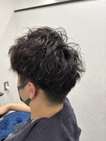 セカンド(Second)&nbsp;Second   ×　メンズパーマ