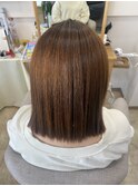 切りぱなしボブ