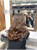 #コテ巻き風パーマ #パーマロング#韓国風パーマ#デジタルパーマ