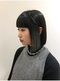 インナーカラーボブ