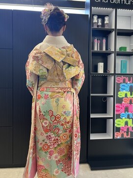 アコレ ミリュー 南草津店(ACCOLE milieu) 成人式の振袖着付け！