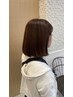 カット+白髪ぼかしケアブリーチハイライトオンカラー￥16390～