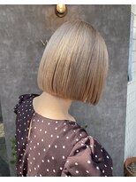 エム インターナショナル 春日部本店(EMU international)&nbsp;ハイトーンボブで可愛く