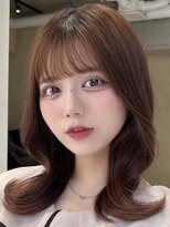 ティア(Tia.) (くびれヘア/セミロング/外巻き/前髪/サイドバング)