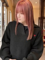 ハーティー 美容室(HEARTY)&nbsp;ピンクヘア