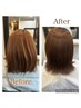 【New】アメイジングトリートメントヘアカラー&デザインカット　￥12000