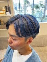 ヘアールーム アート(hair room a to by NYNY)&nbsp;ブルーメッシュ★