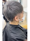 アッシュグレー【山口市美容室】【山口市メンズカラー】