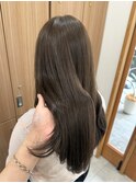 オリーブベージュ / 高濃度水素カラー /ブリーチ/20代/30代/40代