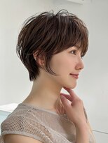 ロンドエニカ 大宮(Lond enika)&nbsp;ショート/ハイライトカラー/白髪/白髪ぼかし/くびれヘア/大宮